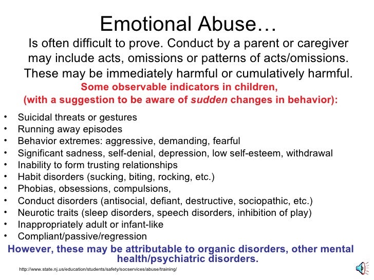 Signs of emotional neglect in relationship